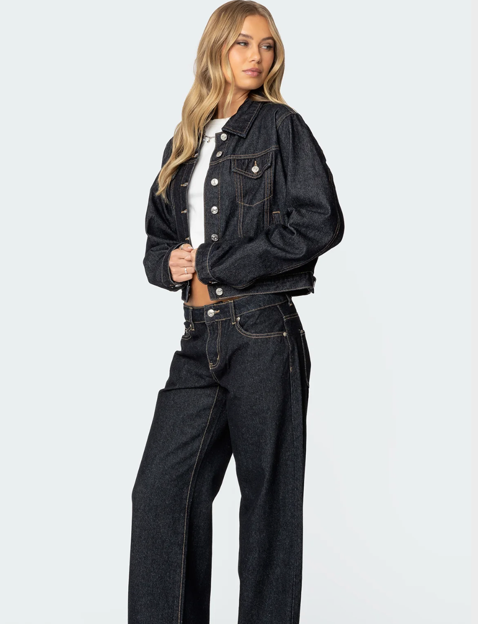 Denim Matching Set