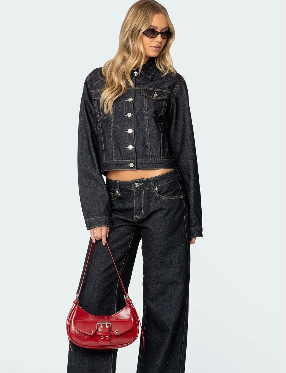Denim Matching Set
